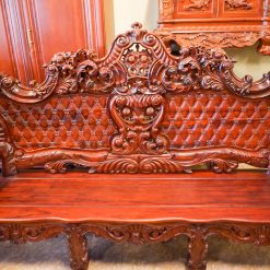Bộ bàn ghế hoàng gia gỗ hương3