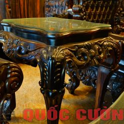 bộ bàn ghế hoàng gia gỗ mun (12)