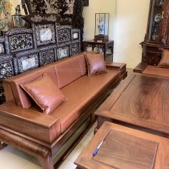 Bộ bàn ghế sofa gỗ hương đá 33 triệu (3)