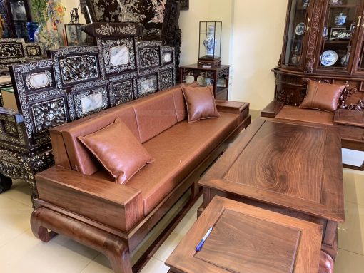 Bộ bàn ghế sofa gỗ hương đá 33 triệu (3)